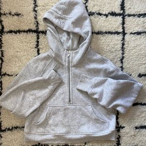 Lulu quart zip hoodie